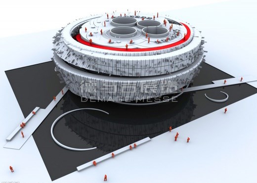 booth design: exhibition halls